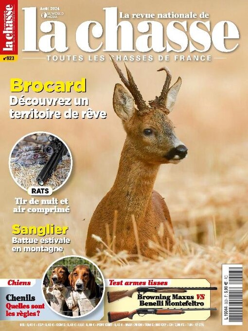 Title details for La Revue nationale de La chasse by Reworld Media Magazines - Available